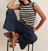 Sanctuary - Everyday Chevron Knit Shell Sweater