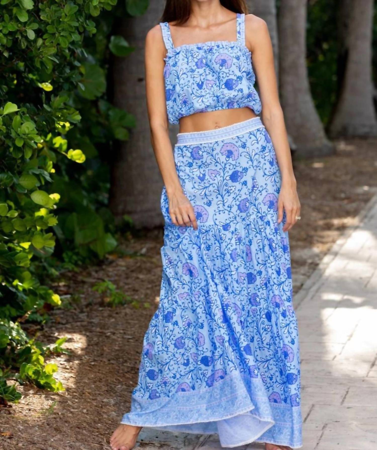 Celeste Cropped Top