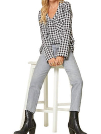 Andree By Unit - Who We Are Gingham Top