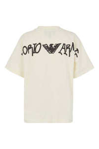 Armani - Boys Short Sleeve Graffiti Back Tshirt