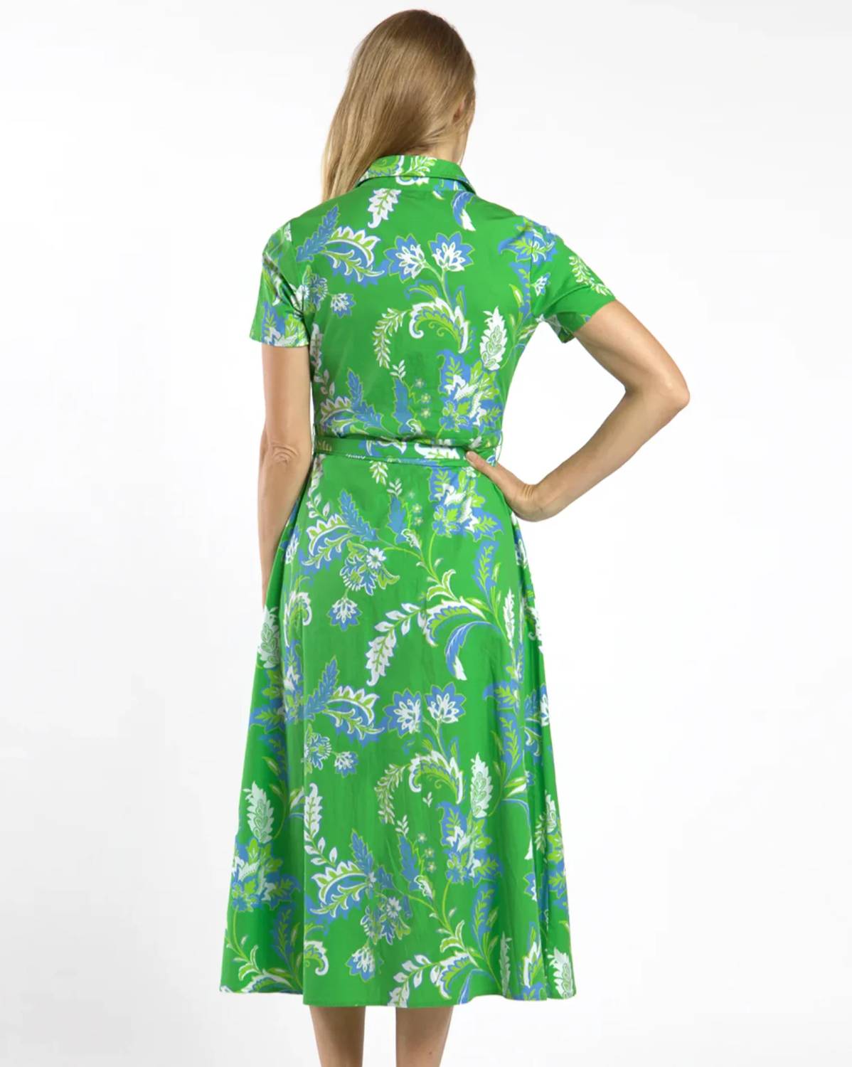 Jude Connally - Glenda Stretch Poplin Midi Dress