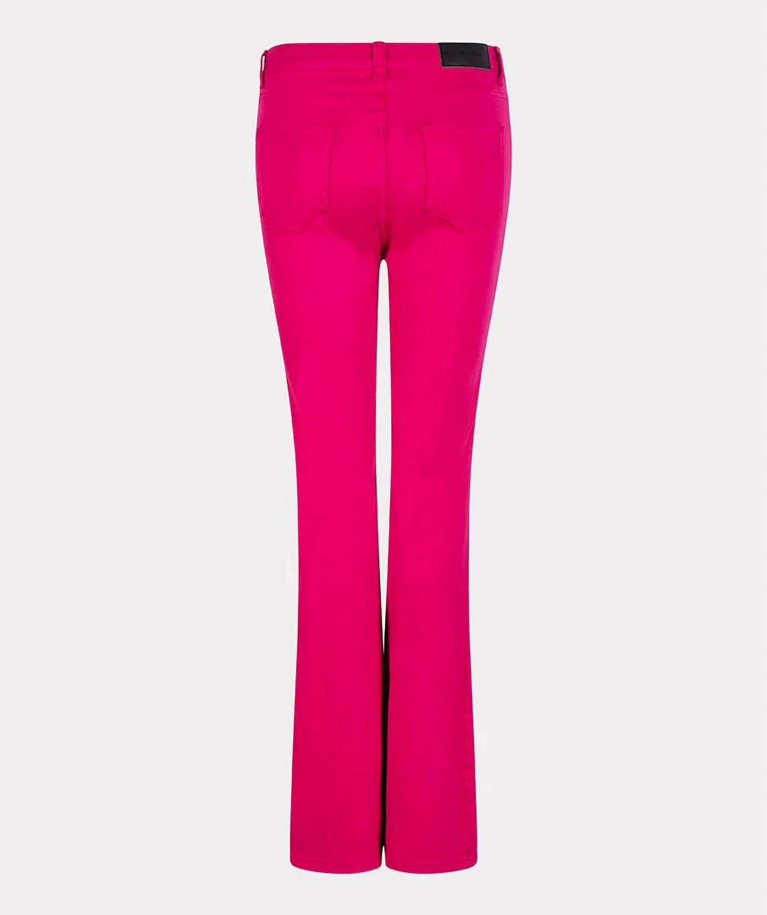 Esqualo - Felizia Colored Flare Denim Trousers