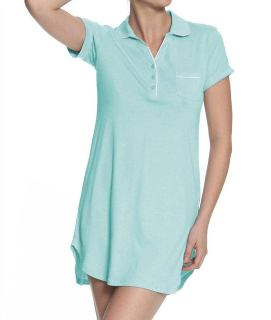 Twelve Eighty Eight - Paige Short Sleeve Pullover Sleepshirt