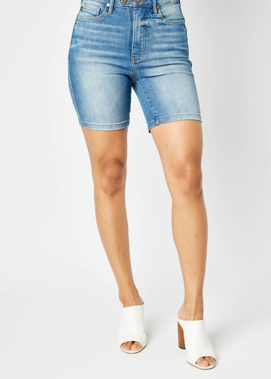 Judy Blue - High Rise Bermuda Shorts