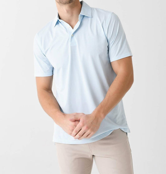 Southern Tide - Brrr-eeze Meadowbrook Stripe Polo Shirt