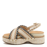 Kelsi Dagger - Women's Pace Platform Raffia Sandals