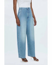 Pistola - Lottie High-rise Relaxed Barrel Jeans