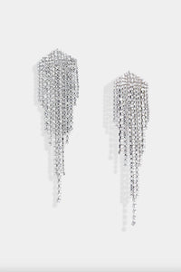 Nicole Romano - Women's Blissmine Crystal Waterfall Earring