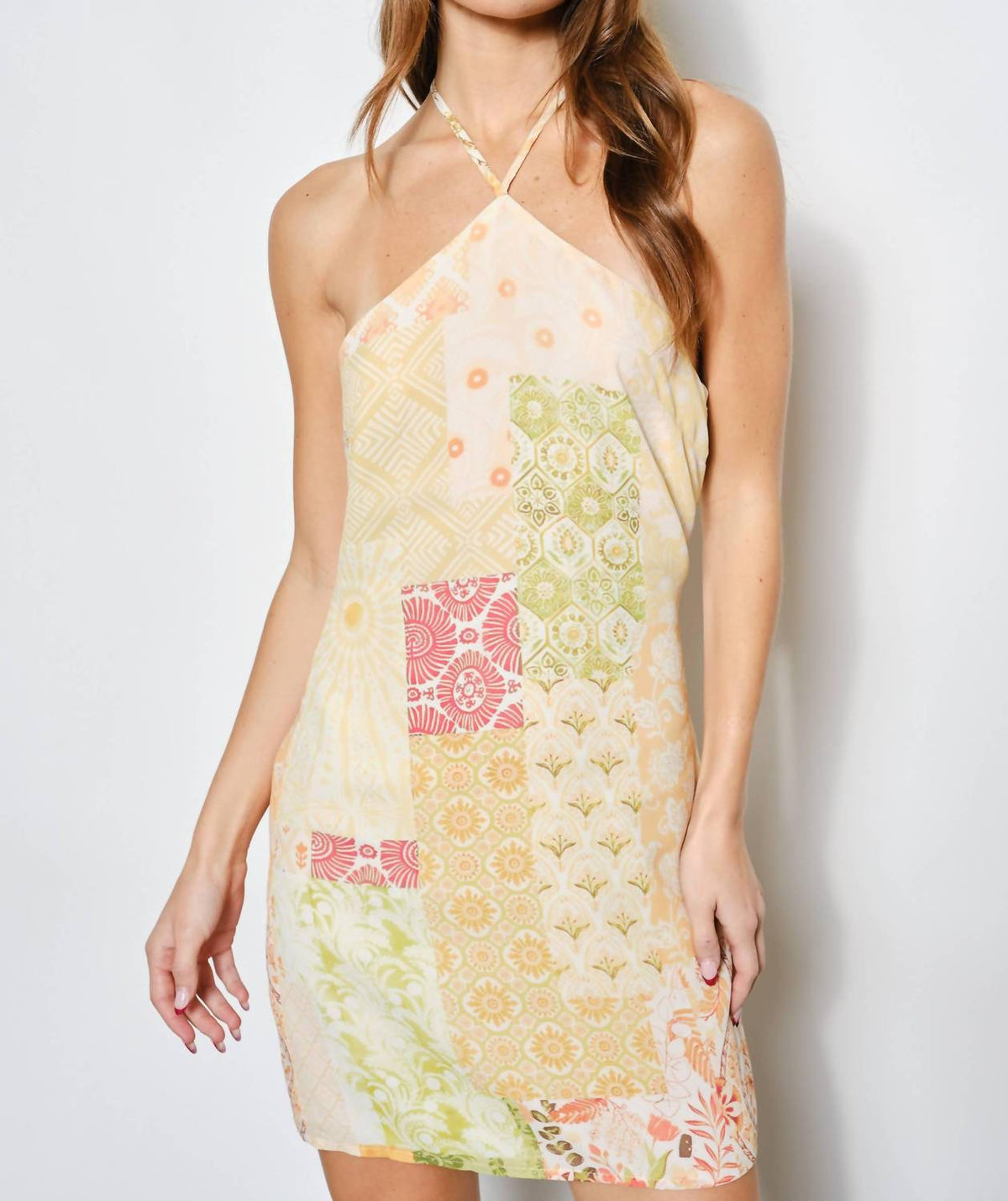 Pretty Garbage - Avenna Patchwork Dress