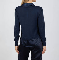 J. Society - Lyla Two Fer Pullover Sweater