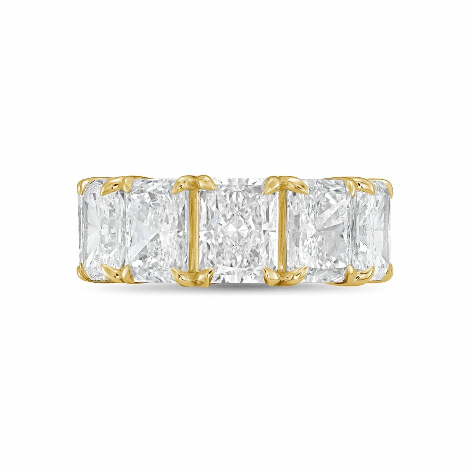 Diana M Jewels - Women's Radiant Lab-Grown Diamond Eternity Band (2.00 Ct) - Classic