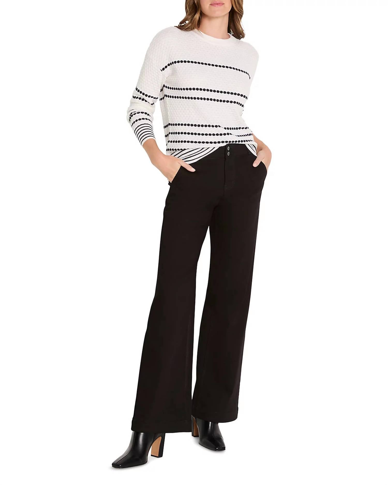 Nic + Zoe - Circle Around Cotton Cashmere Sweater