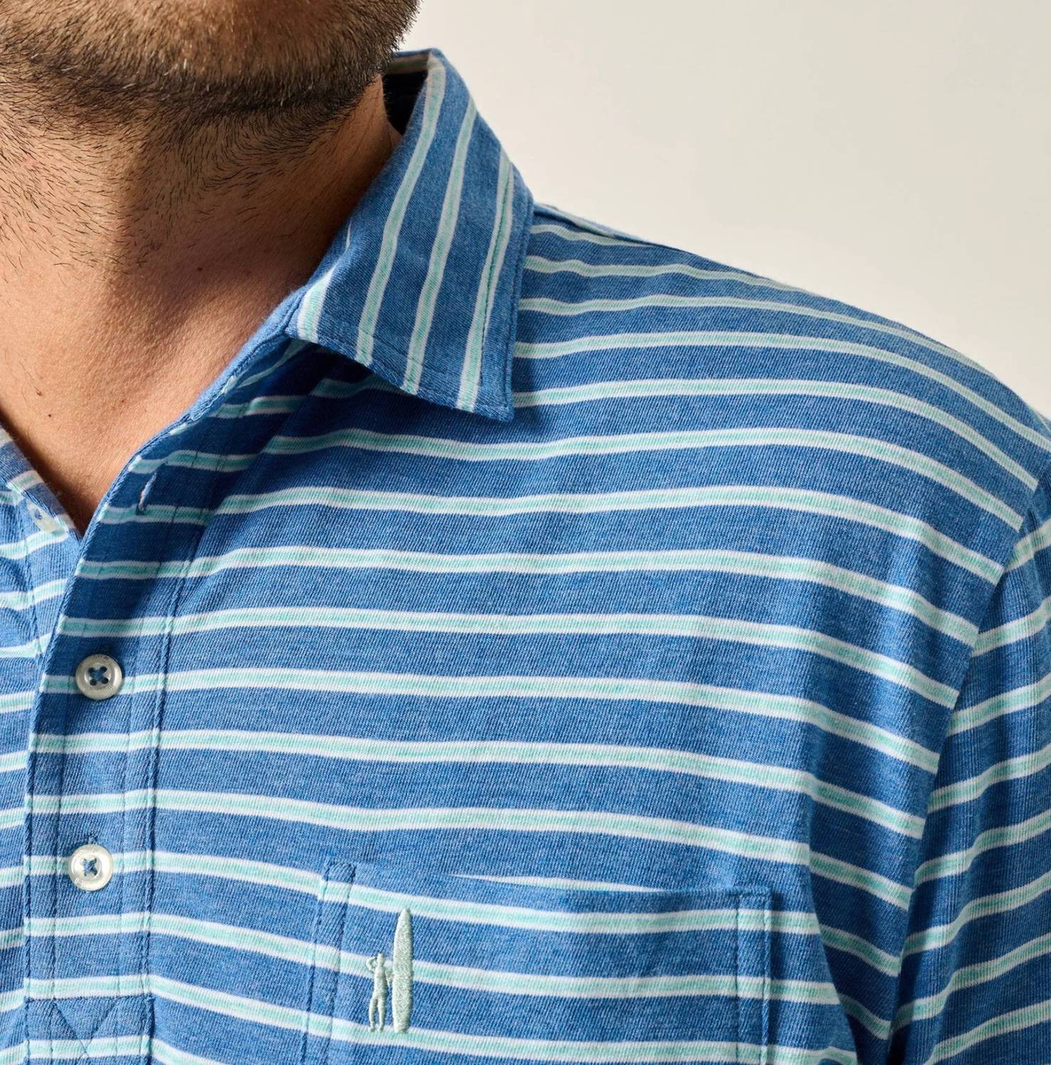Johnnie-O - Original Matthis Stripe Short Sleeve Polo