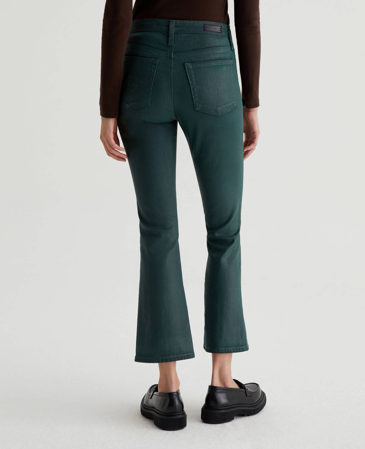 Ag Jeans - Farrah Crop Mid-rise Boot Jeans