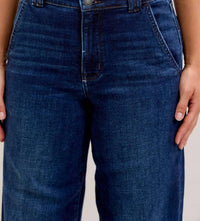 Judy Blue - Women's Wide Leg High Waist Trouser