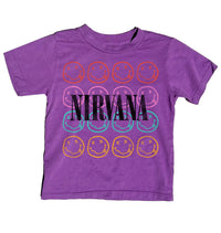 Rowdy Sprout - Kids Diggity Nirvana Smiley Tee