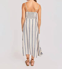 Sadie & Sage - Sweetgrass Stripe Midi Dress