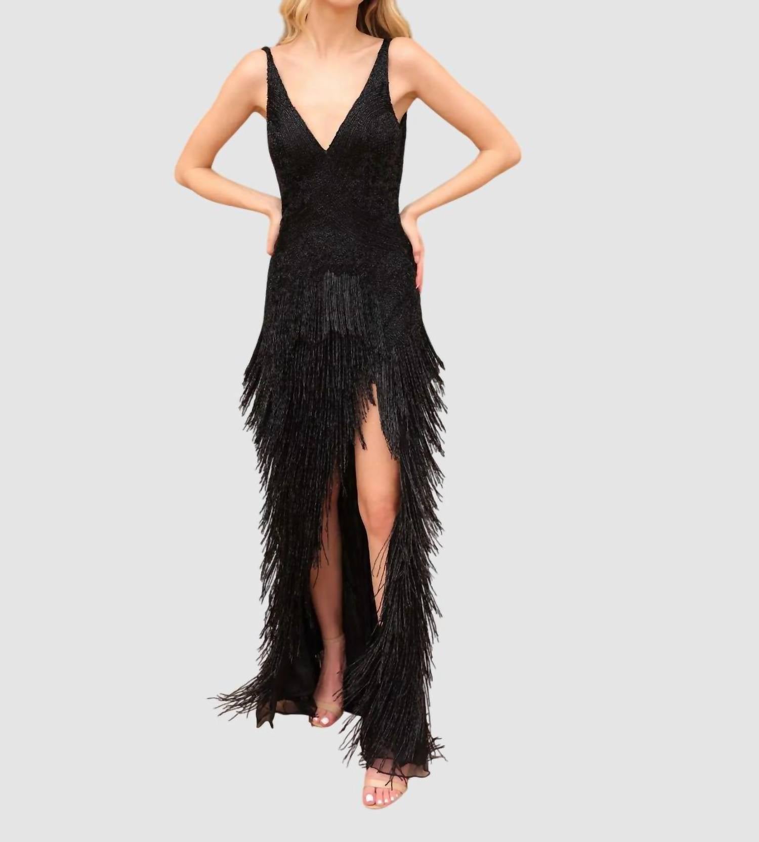 Primavera - Sequined Embellished Dress