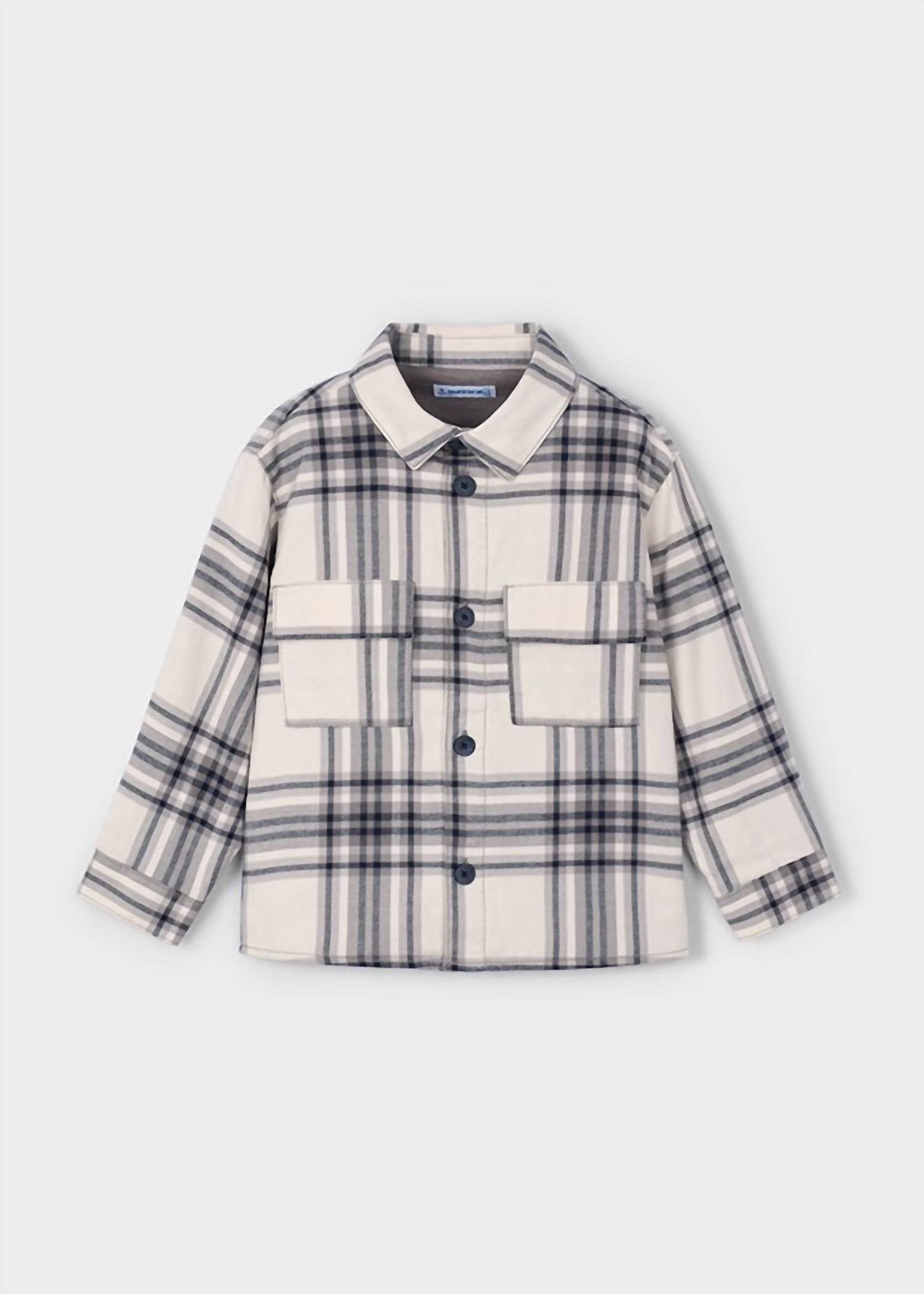 Mayoral - Checked Overshirt