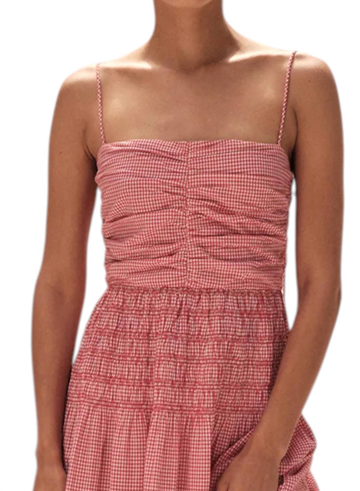 Saylor - Dorothy Gingham Maxi Dress