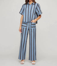 Fifteen Twenty - Kay Cuffed Sleeve Shirt