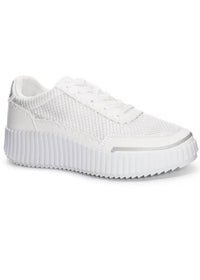 DIRTY LAUNDRY Women's Spirited Mesh Sneaker in white - women's sneaker