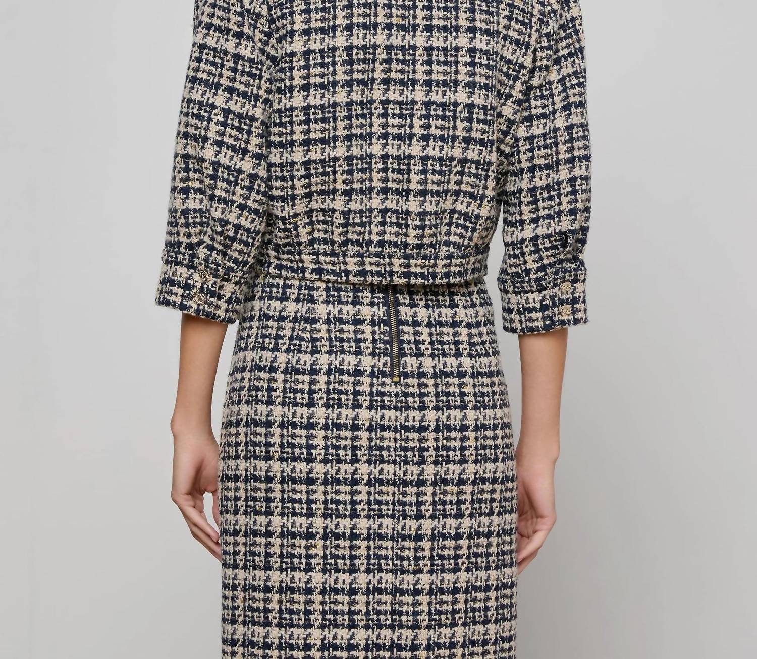 L'Agence - Jia Tweed Jacket