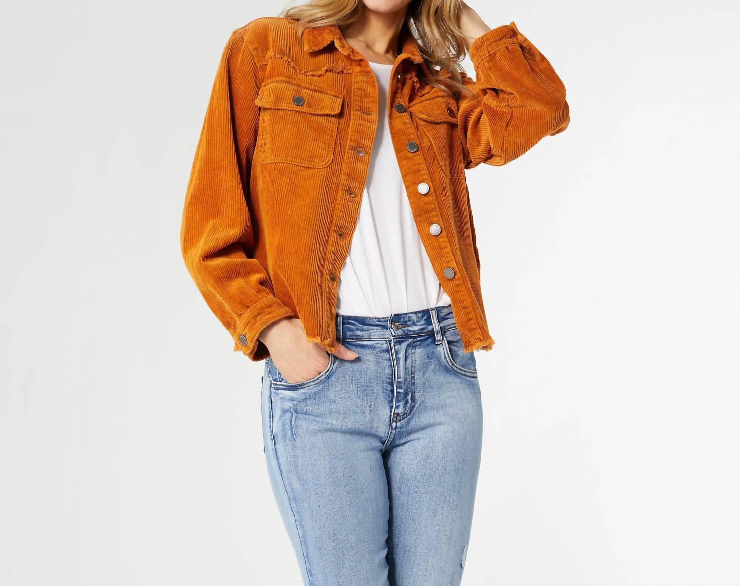 Coco + Carmen - Brienne Corduroy Shacket