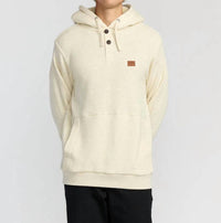 Billabong Hudson Pullover Hoodie in oatmeal heather - men's shirt