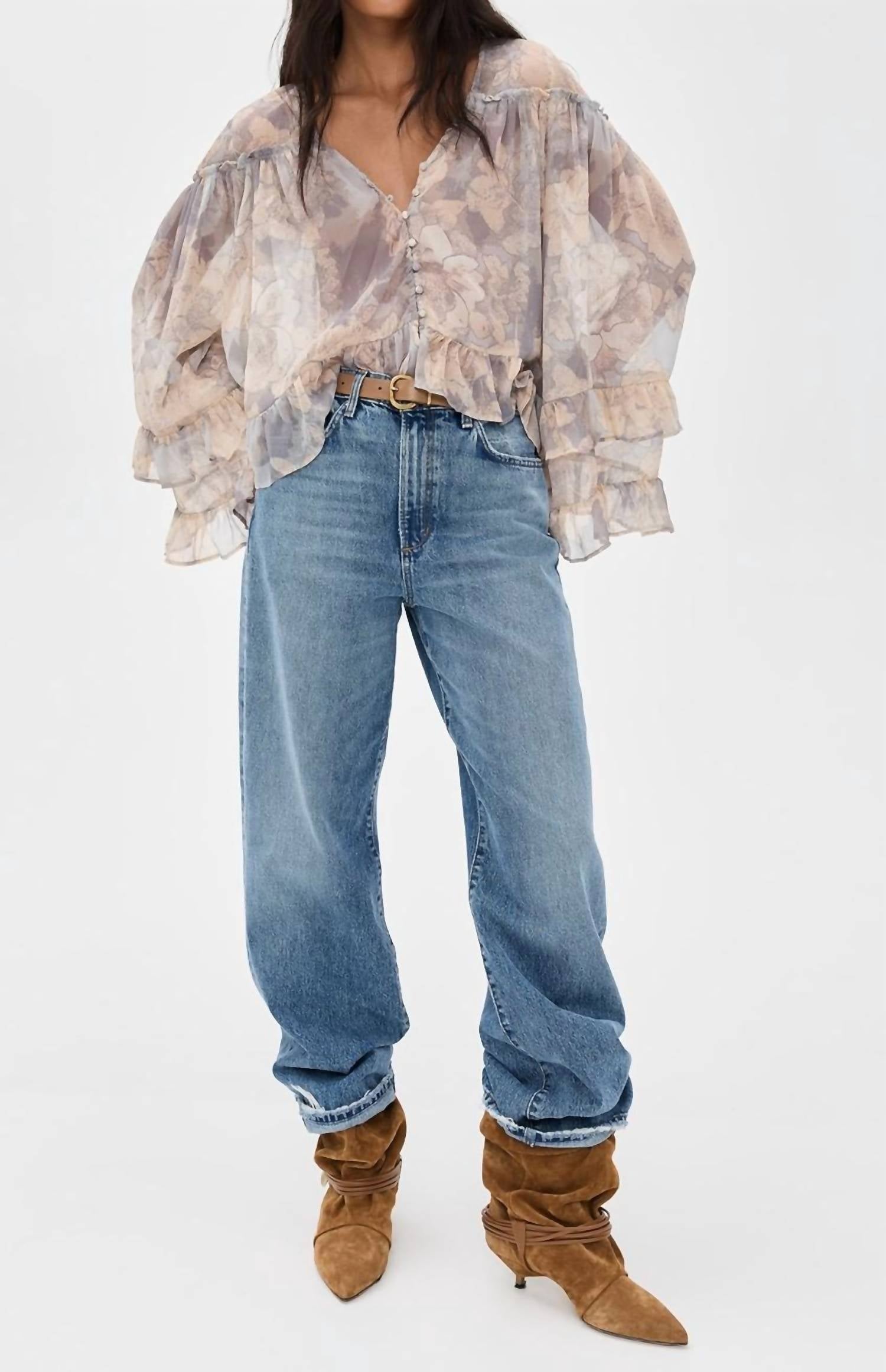 Free People - Day Dreaming Blouse Top