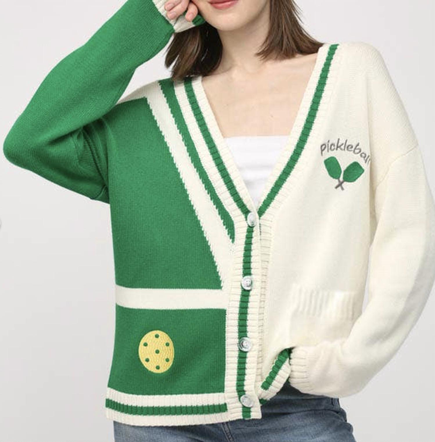 Fate - Pickleball Button Closure Cardigan