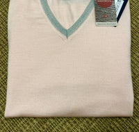 Emanuel Berg - Men's Light Gauge V-Neck Sweater