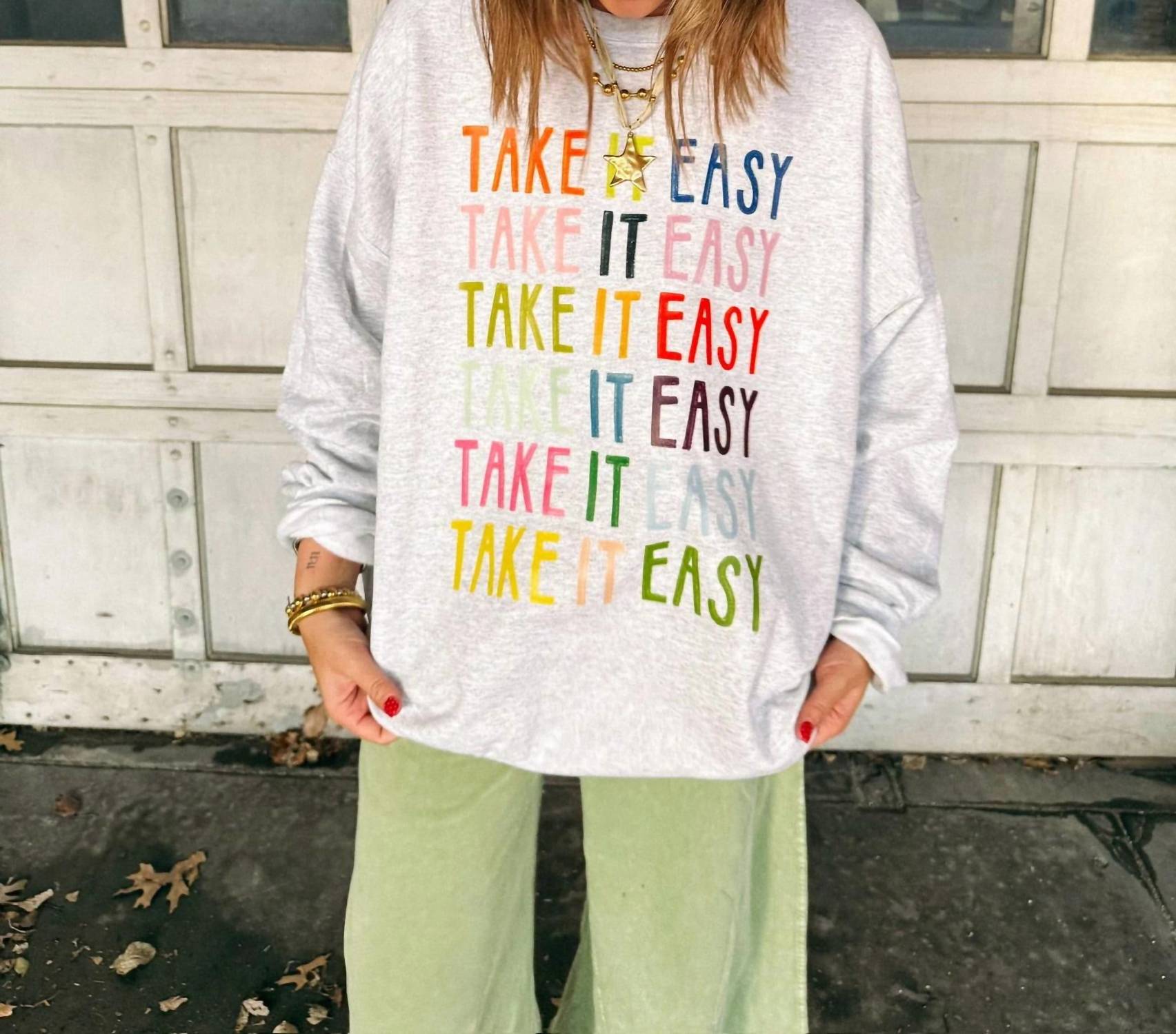 Etta & East - Take It Easy Sweatshirt