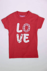 Simply Southern - Youth Love Patch Tee