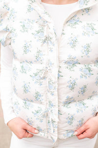 Very J - Women's Floral Vest