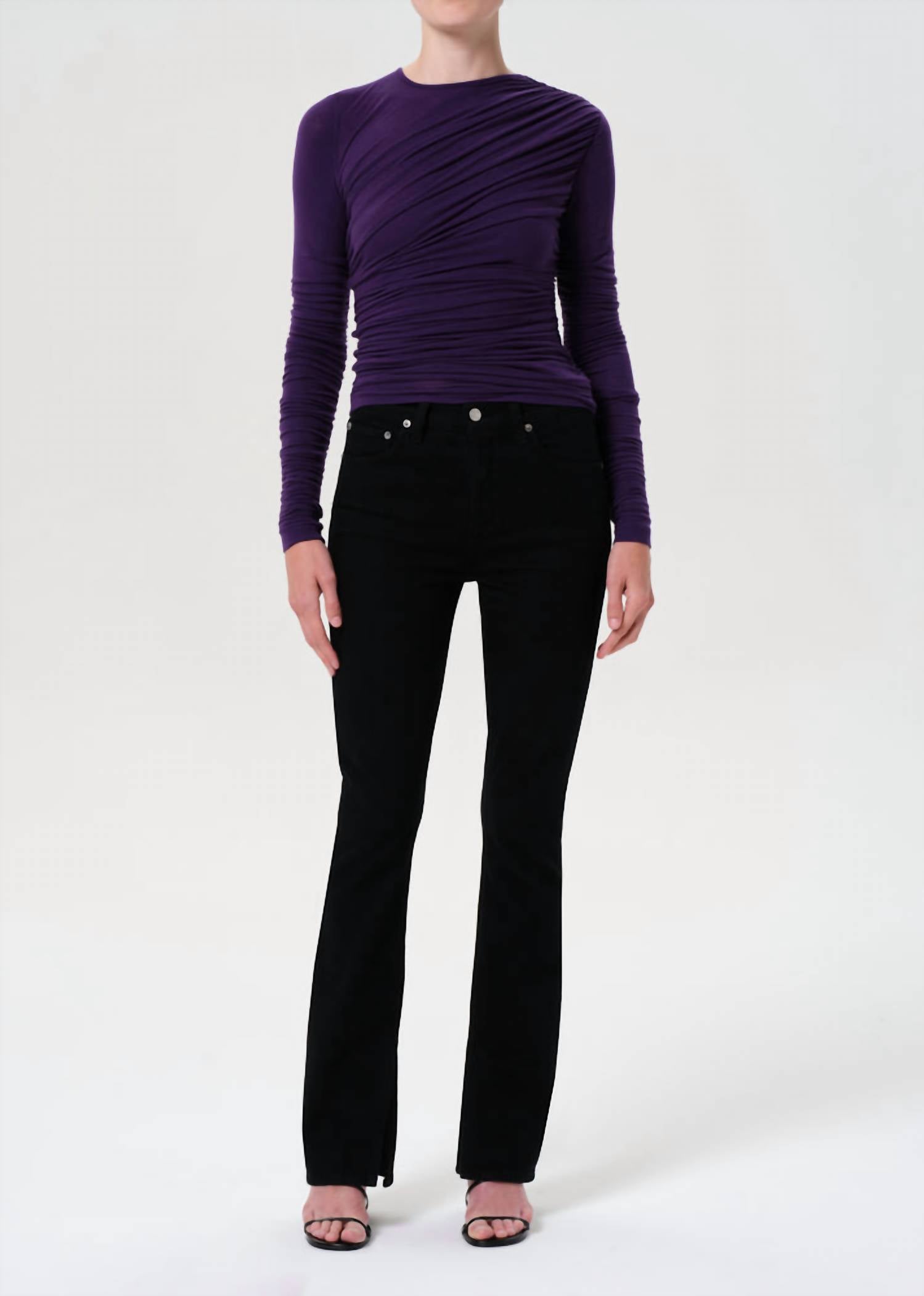 Agolde - Ingram Split Skinny Jeans
