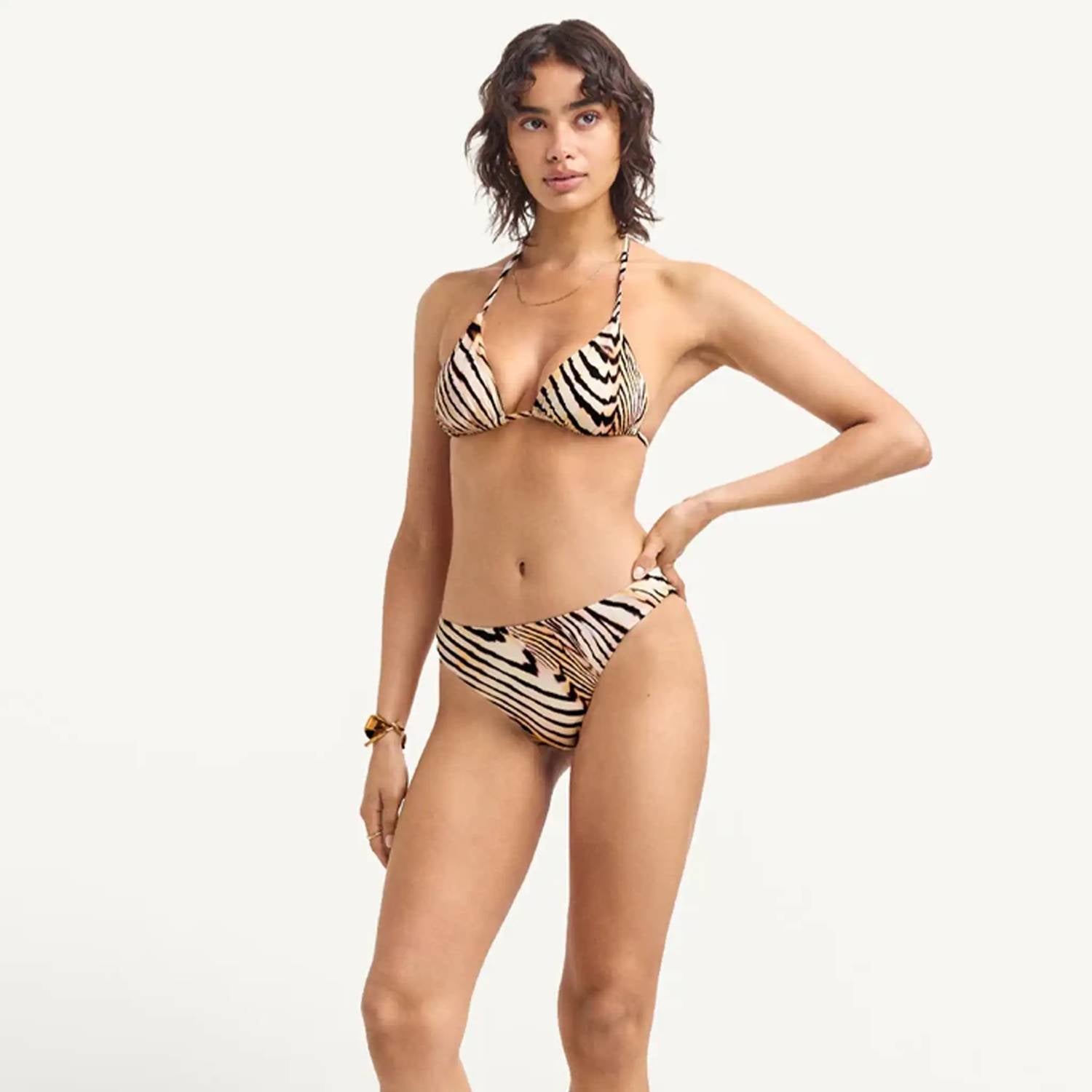 Vitamin A - Cali High Leg Full Bikini Bottom