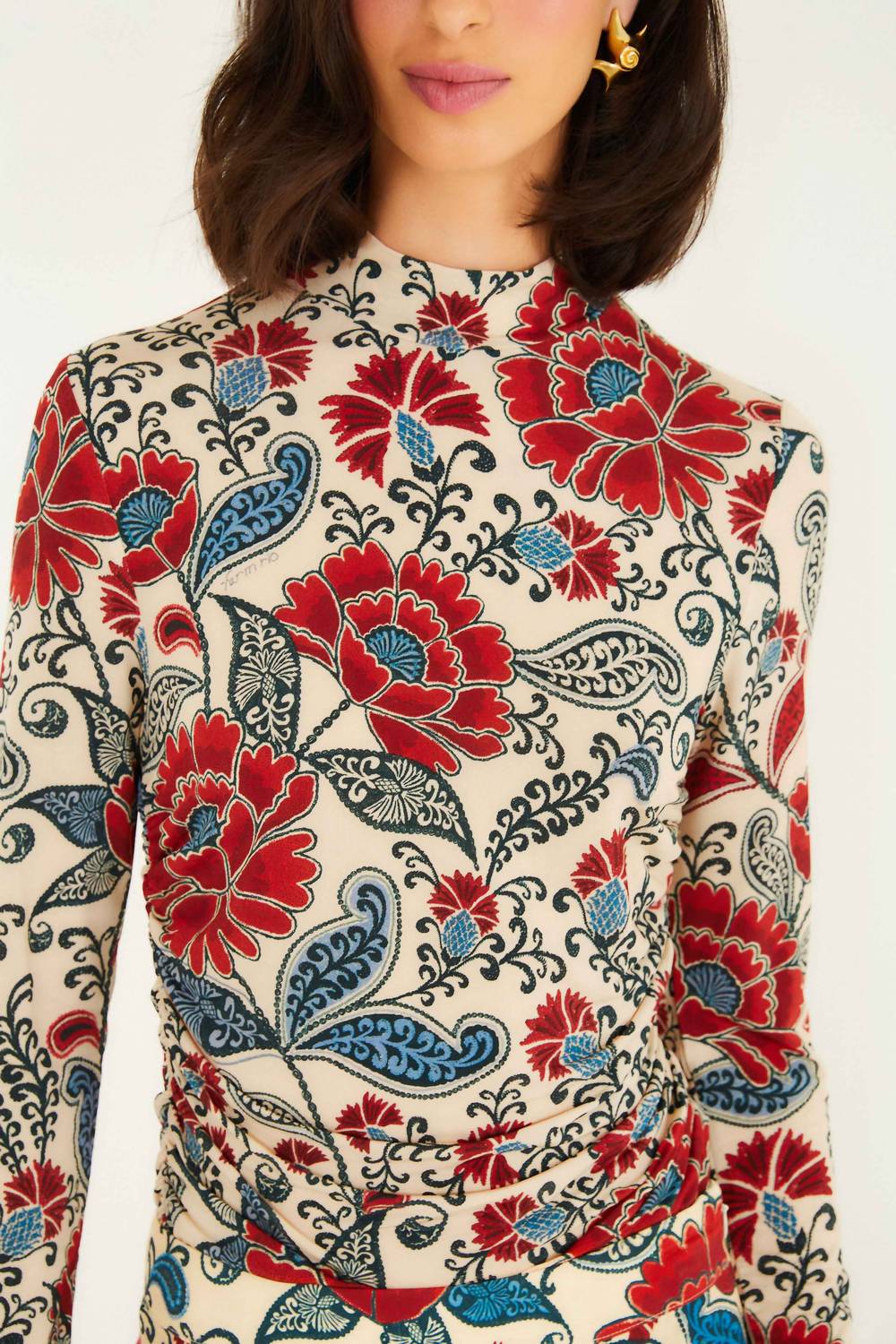 Farm Rio - Francesca Jersey Blouse