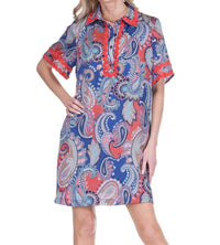 Joy Joy - Ric Rac Trim Mini Dress