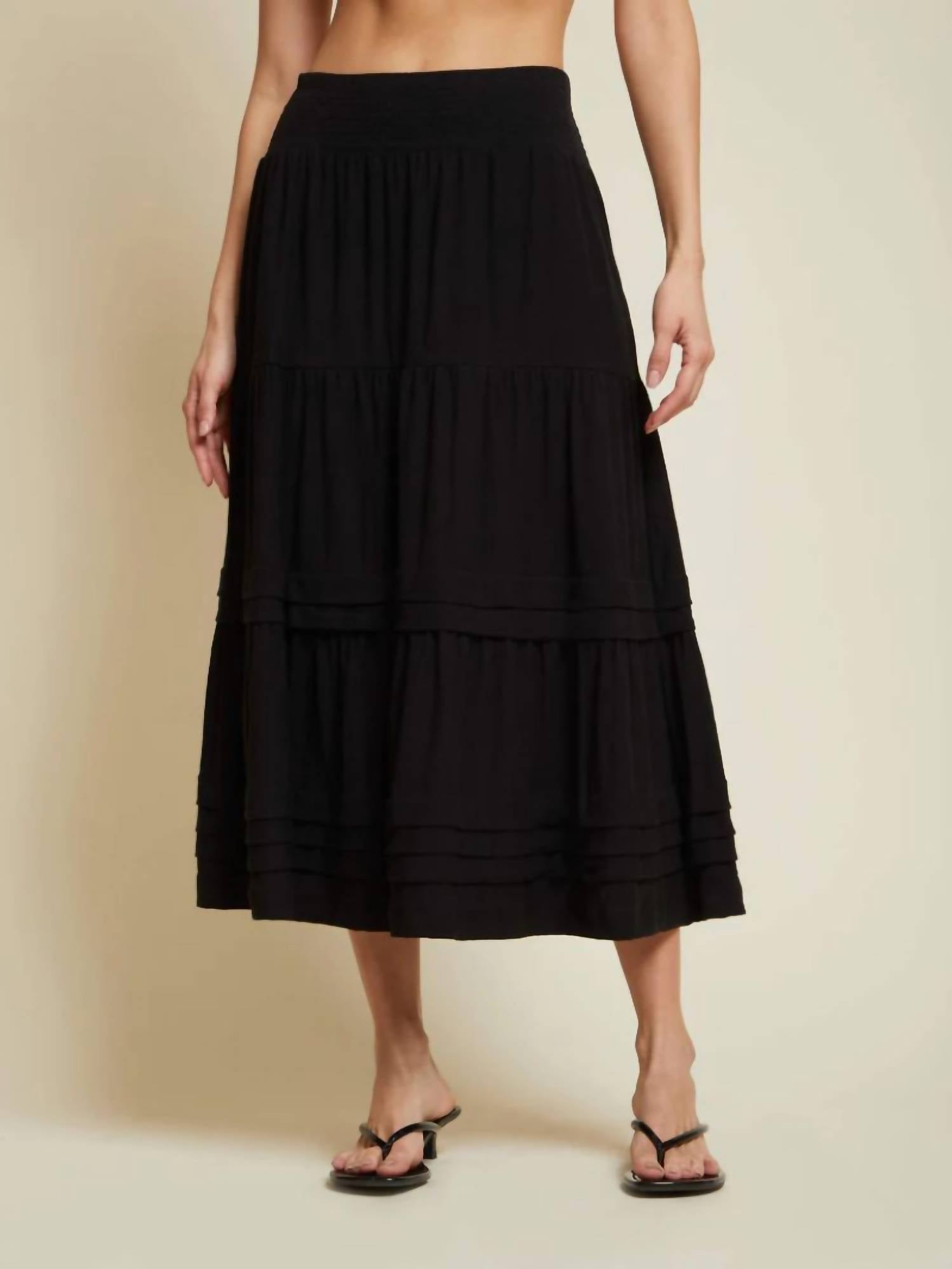 Nation Ltd - Janine Tiered Midi Skirt