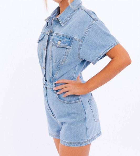 Le Lis - Button Down Romper