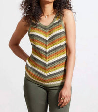 Tribal - Crocheted Tank Top