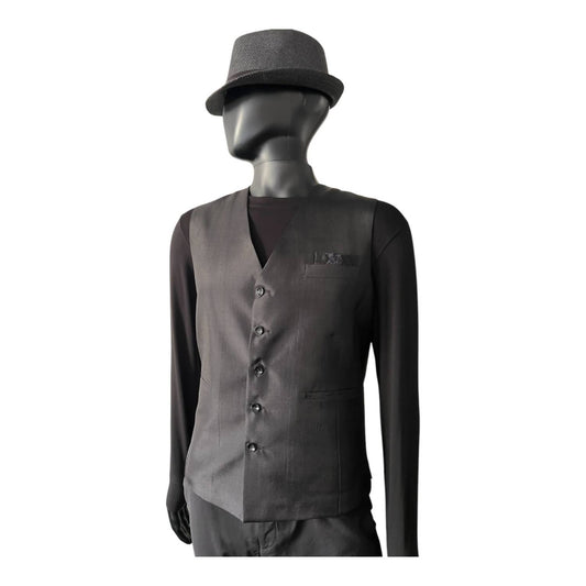 The Gray Crab - Men's Textured Silk Vest