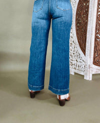 RISEN River High Rise Wide Leg Jeans in med wash - women's jeans - view 6