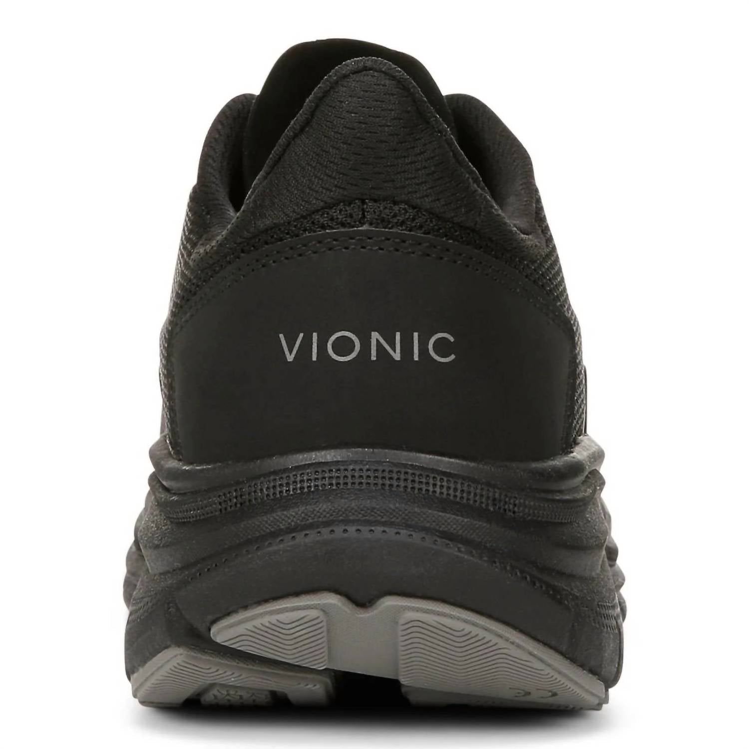 VIONIC Women's Walk Max Stretch Lace Up Sneaker in black mesh - women's sneaker - view 5