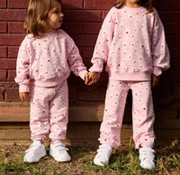Lewis - Girl's Flower Field & Peony Sweatpants