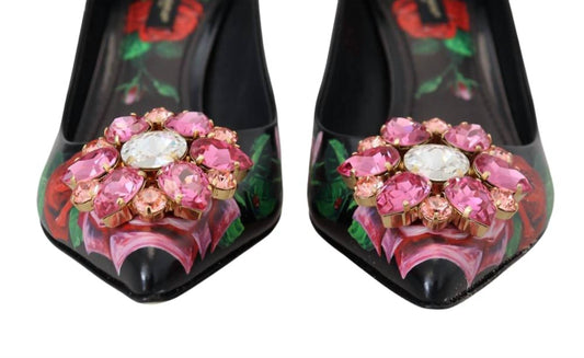 Dolce & Gabbana - Women's Leather High Heel Pumps