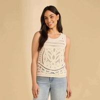 Fdj - Crochet Sleveless Sweater