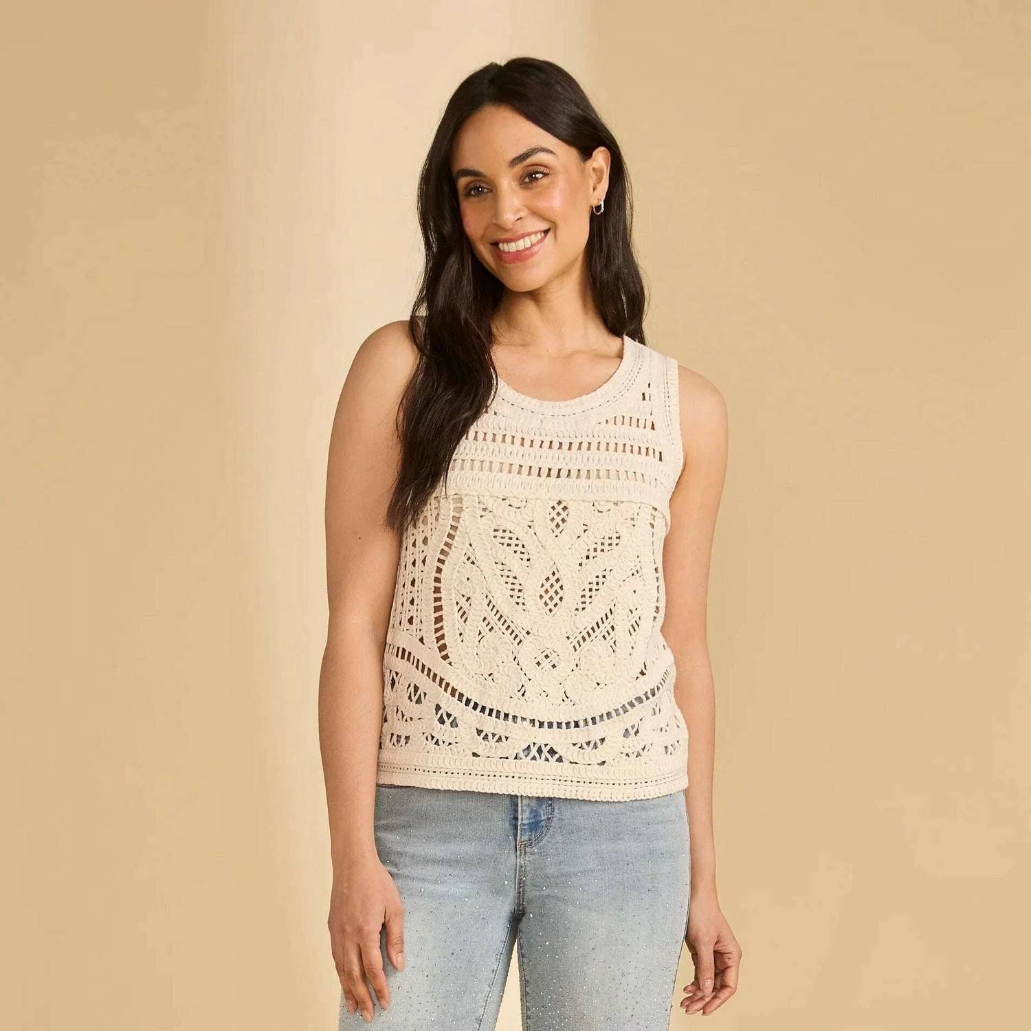 Fdj - Crochet Sleveless Sweater