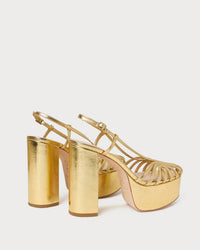 Loeffler Randall - Women's Isabella Leather Platform Sandals